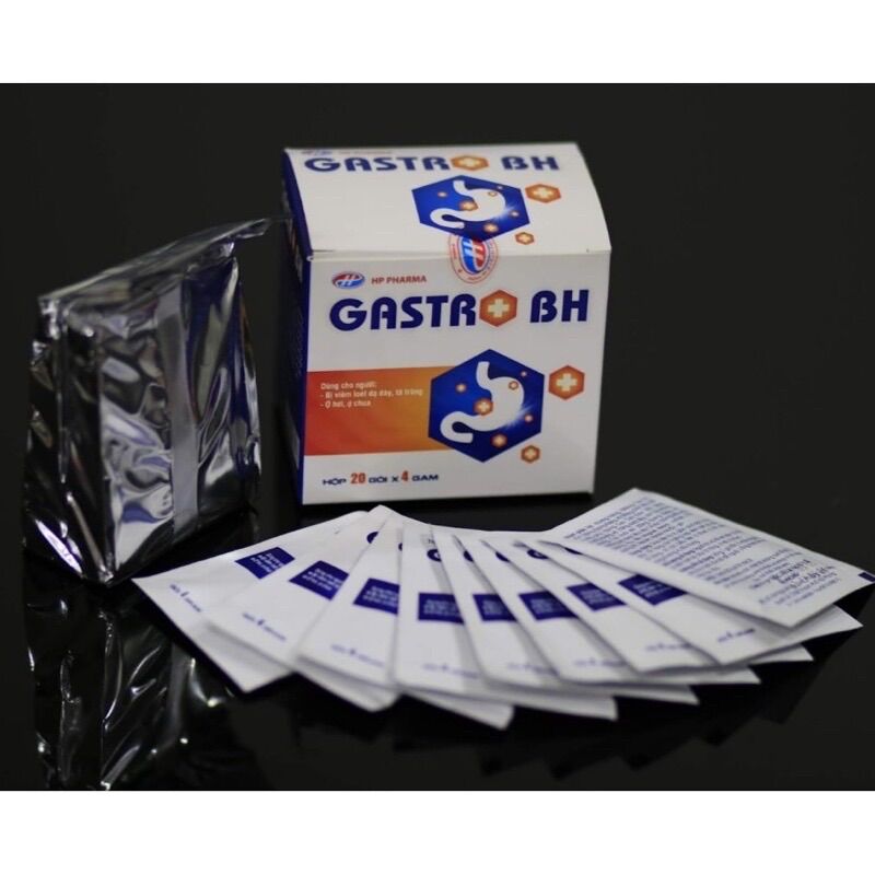 Gastro bh gói dạ dày thành phần thảo dược hộp 20 gói