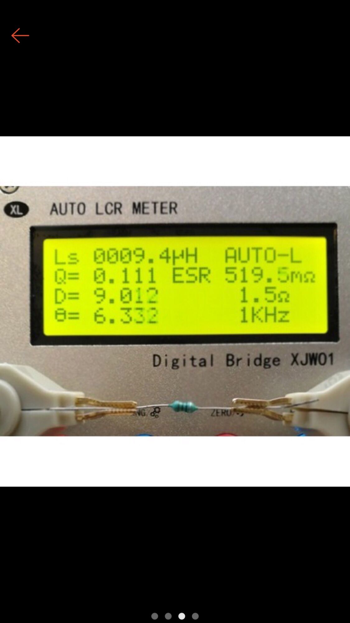 máy đo lcr full hộp 4 dây
