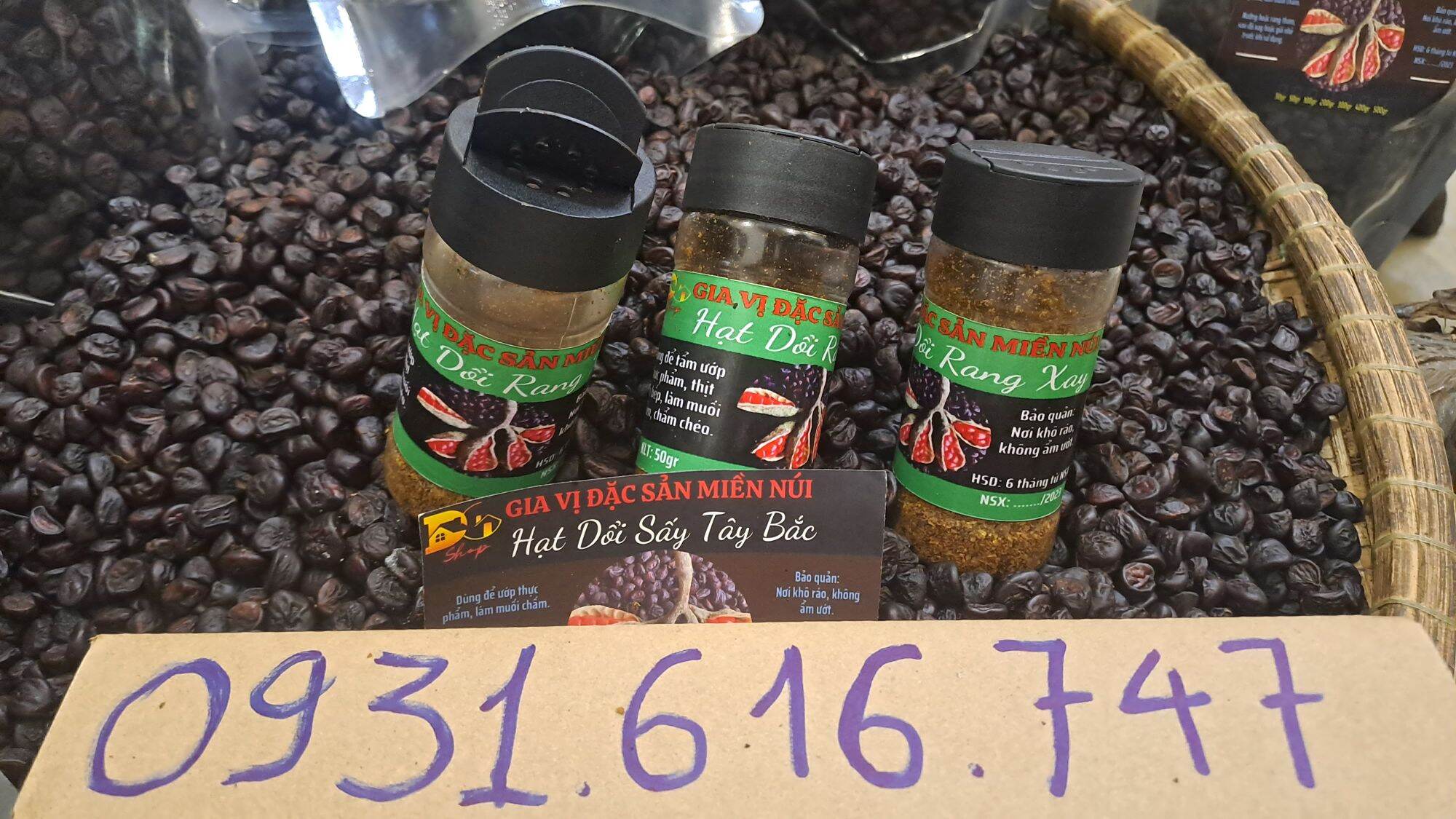 50 gram Hạt dổi rừng rang xay sẵn