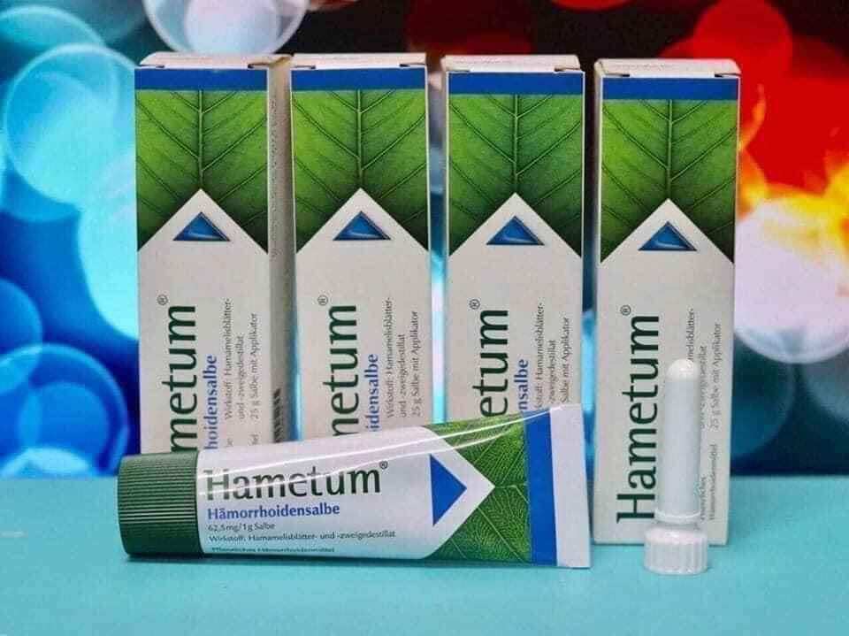 Kem bôi trĩ Hametum