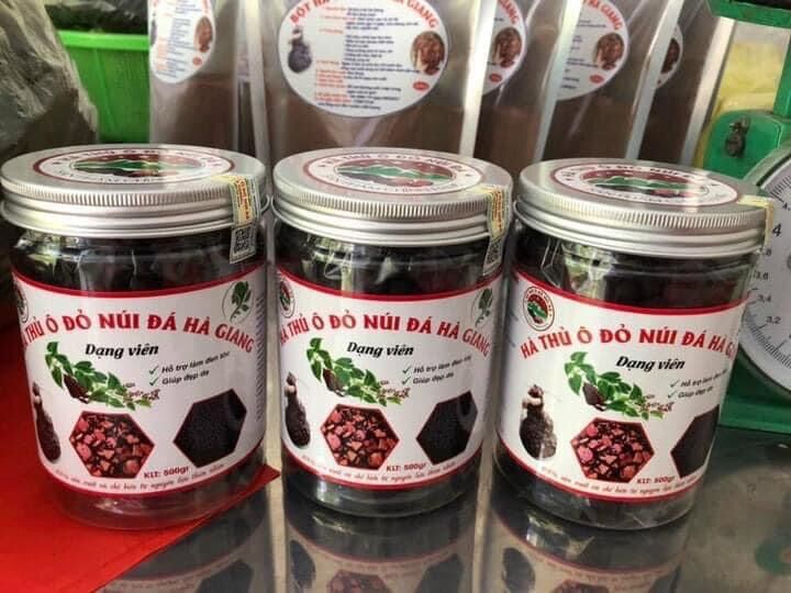 1 lọ hà thủ ô đỏ núi đá hà giang