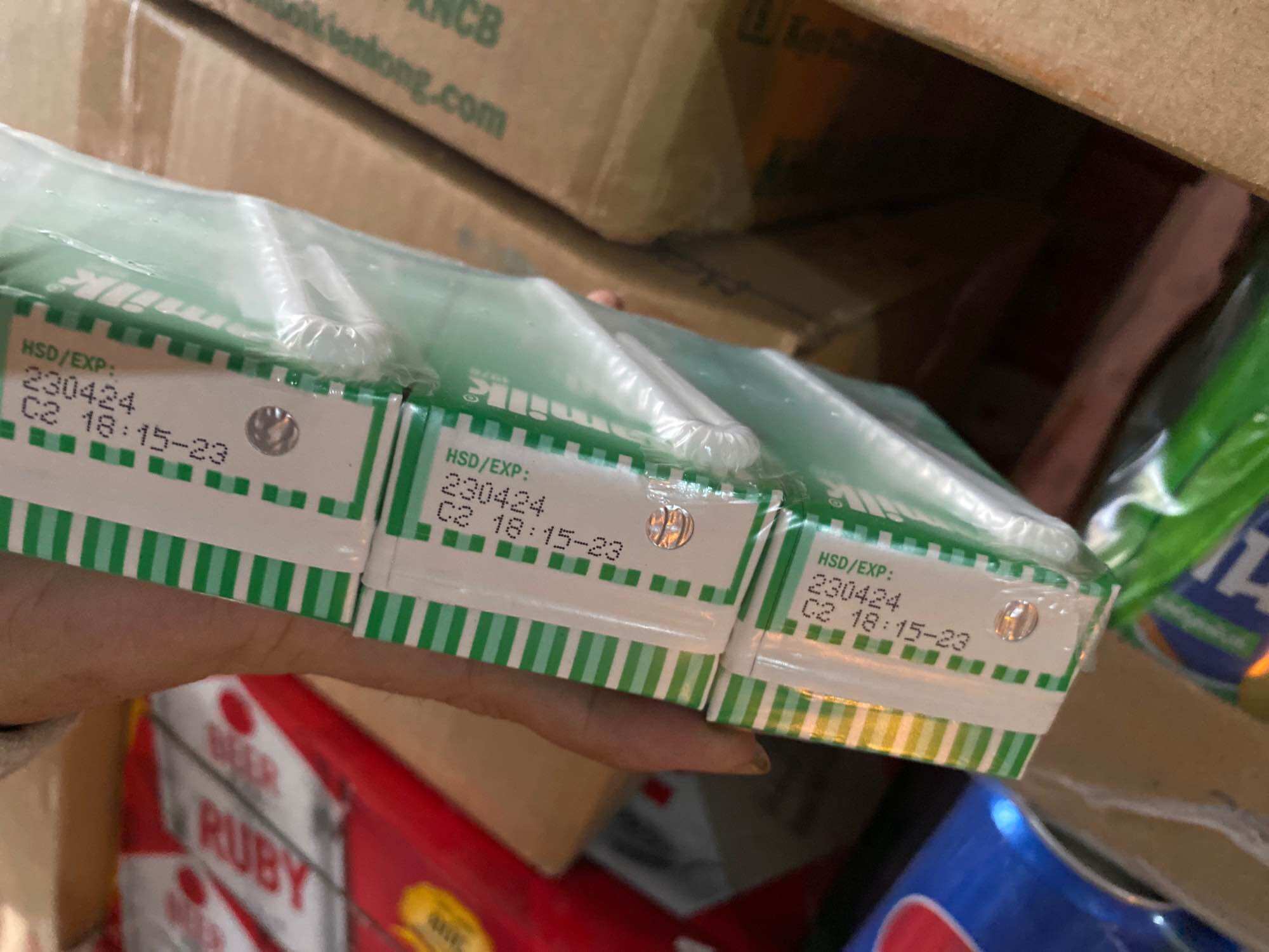Sữa Tươi vinamilk 110ml/lốc 4 hộp