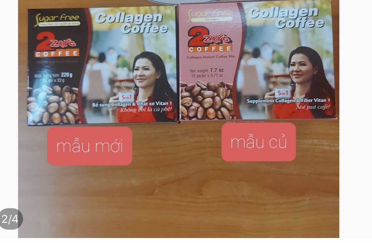 Cà phê sữa hòa tan collagen 5in1 mikko