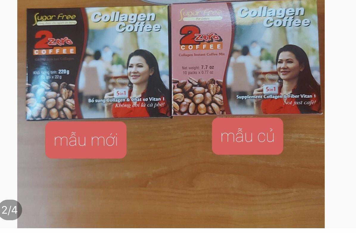 Cà phê sữa hòa tan Collagen (ăn kiêng) 5in1 MIKKO