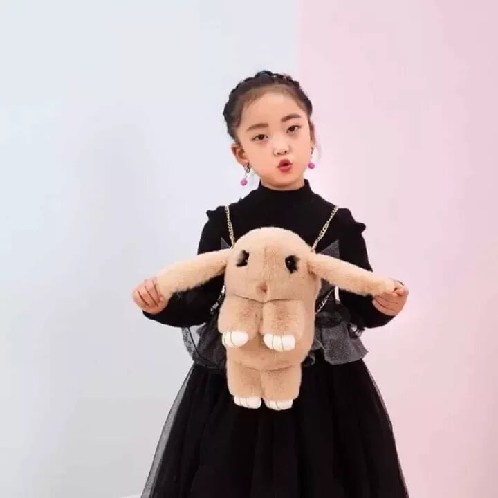 [ HOT NEW] Túi lông đeo chéo hình thú siêu đẹp