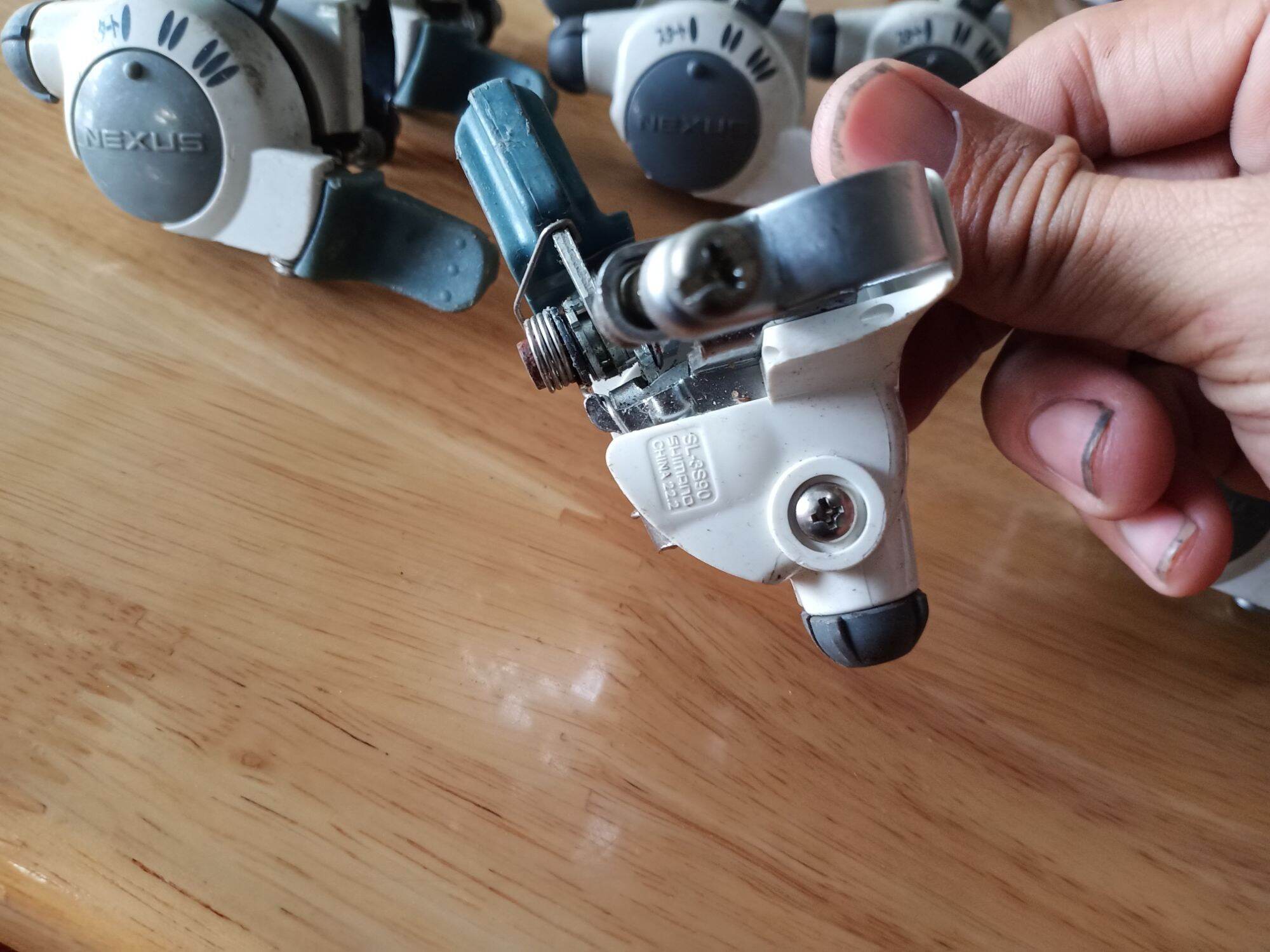 tay bấm 3 số đùm số xe đạp nhật đẹp