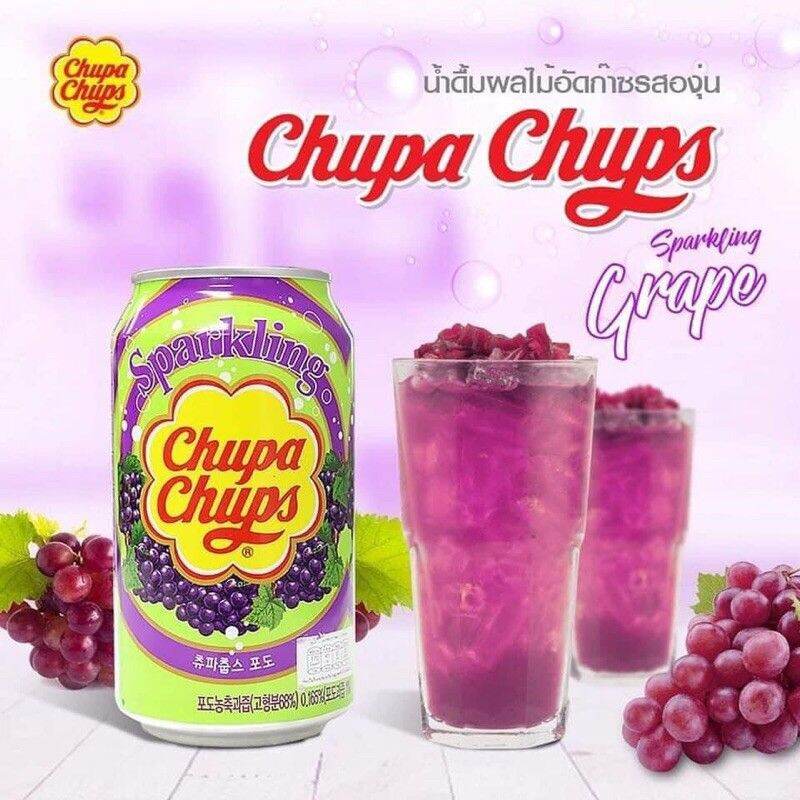 Nước Ngọt Soda Sparkling Chupa Chups 345ml