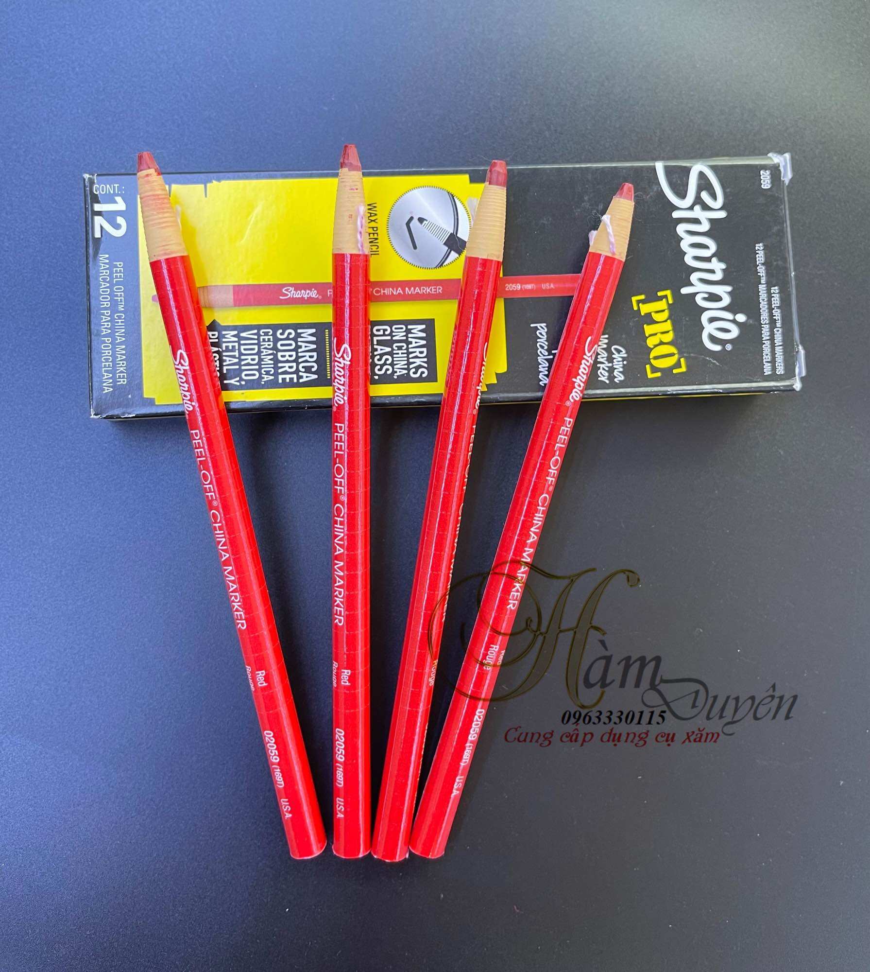 Chì đá sharpie, chì đá vẽ mày, chì vẽ loại 1