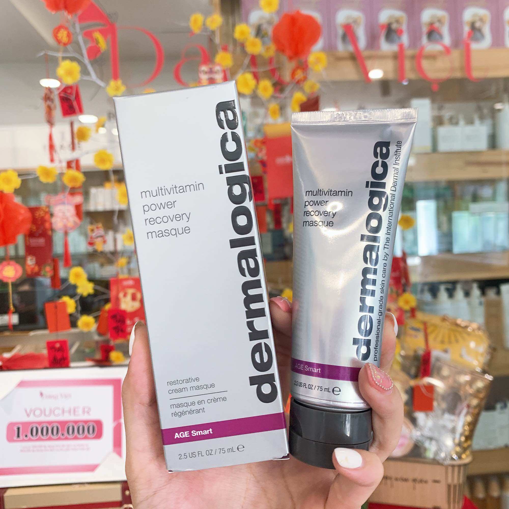 Mặt Nạ Chống Lão Hóa Phục Hồi Da MultiVitamin Power Recovery Masque Dermalogica 75ml