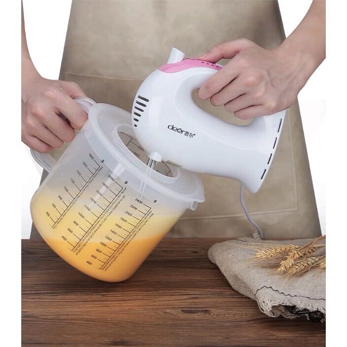 Ca nhựa đánh trứng có nắp 2,5L