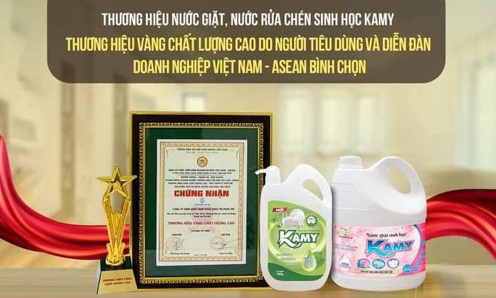 1can Nước Giặt ,1can rửa chén sinh học KAMY công nghệ Nhật Bản.