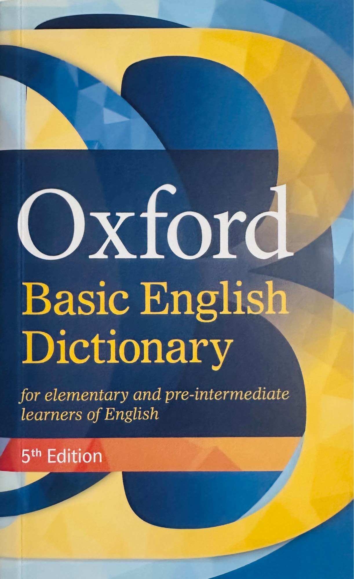 Oxford Basic English Dictionary 5th Edition