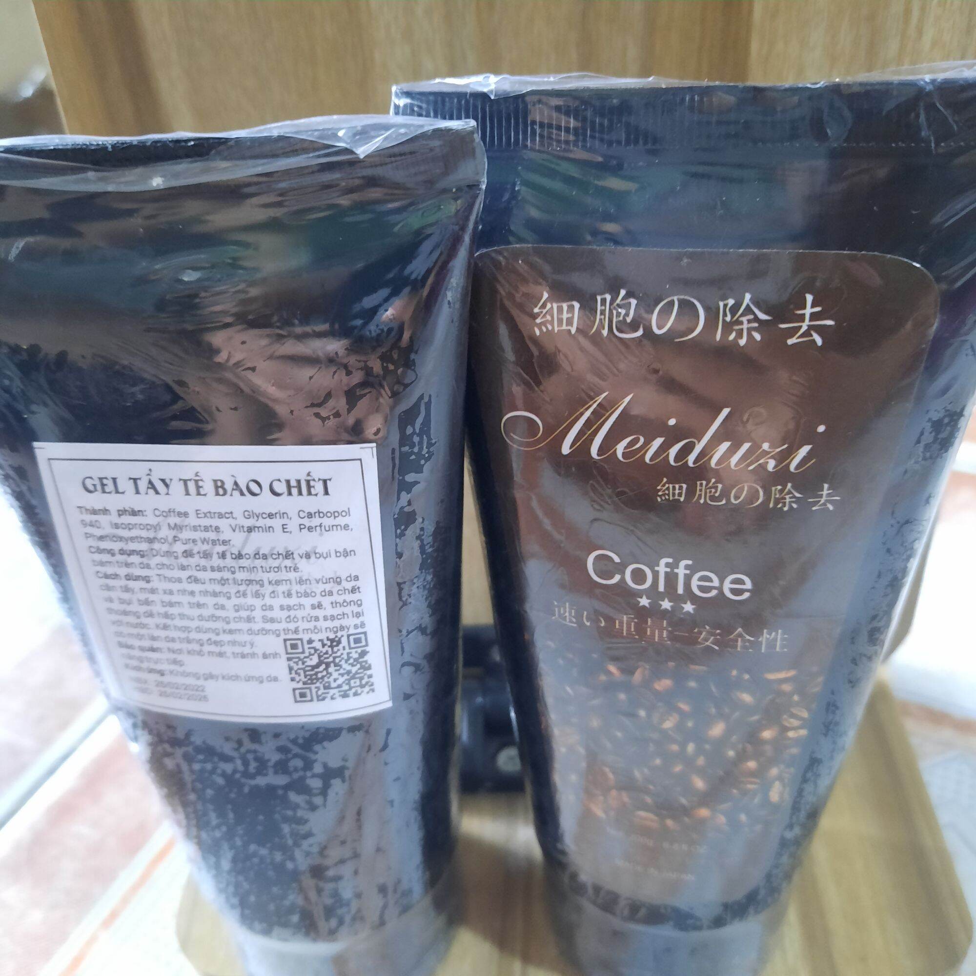 tẩy kì da chết cafe 200g