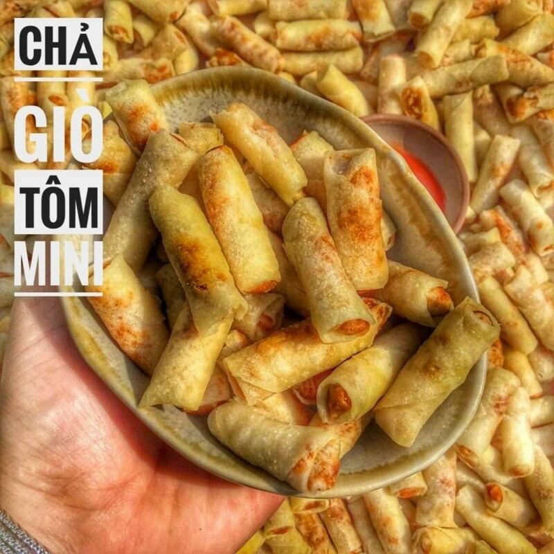 [HCM]Chả Giò Tôm Cay Mini 250gr