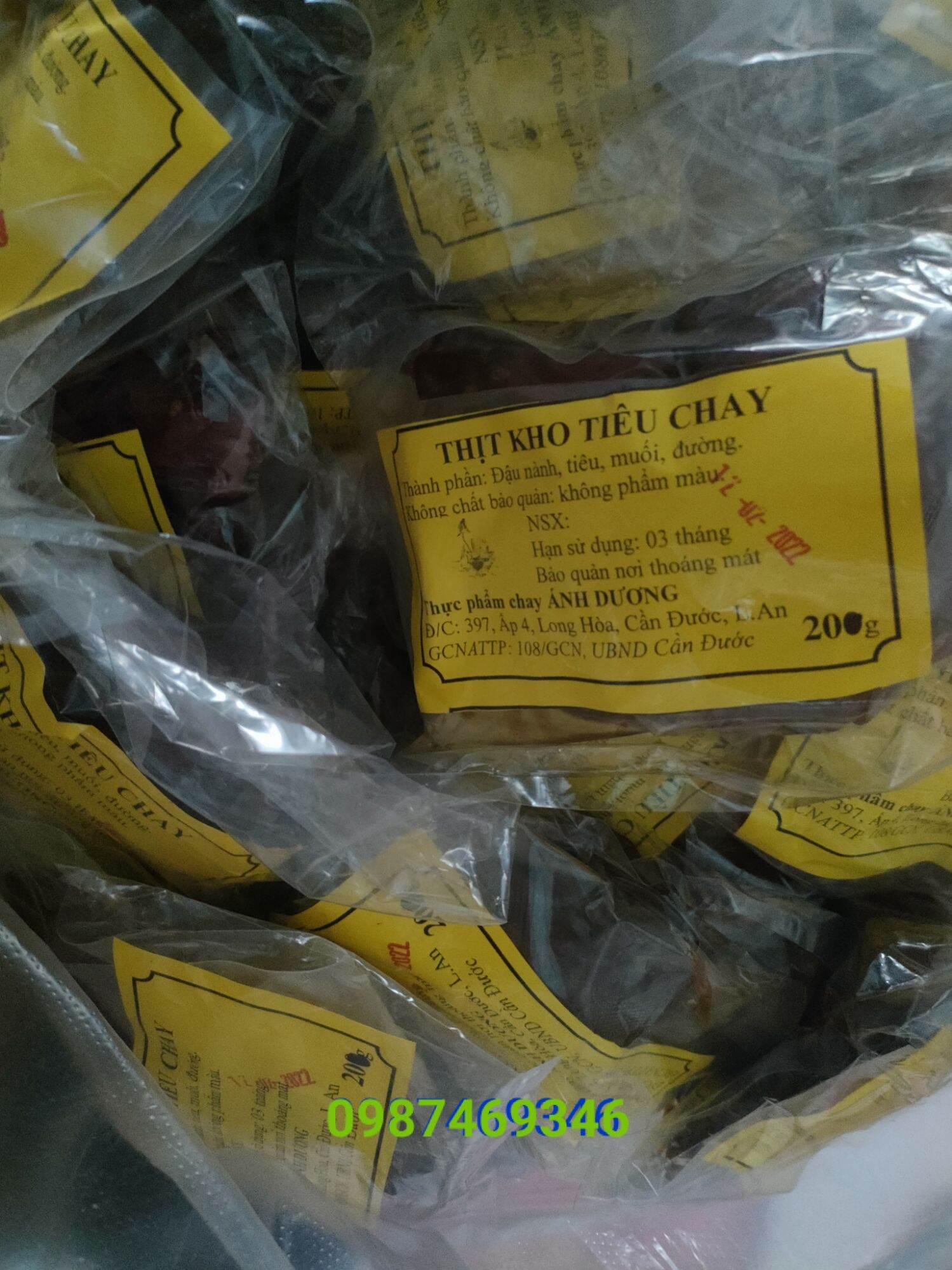 Thịt kho tiêu chay