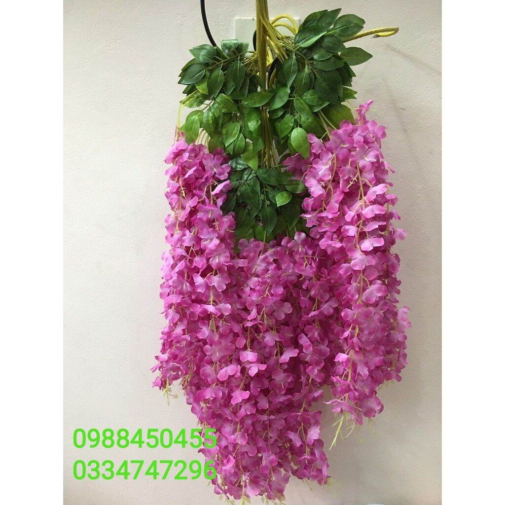 CÀNH HOA TỬ ĐẰNG GIẢ DÙNG TRANG TRÍ