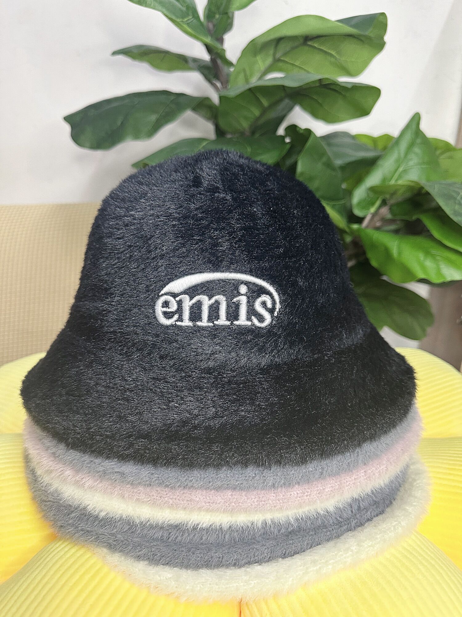 Nón Bo Tròn Lông Mịn Emis Thời Trang Thu Đông