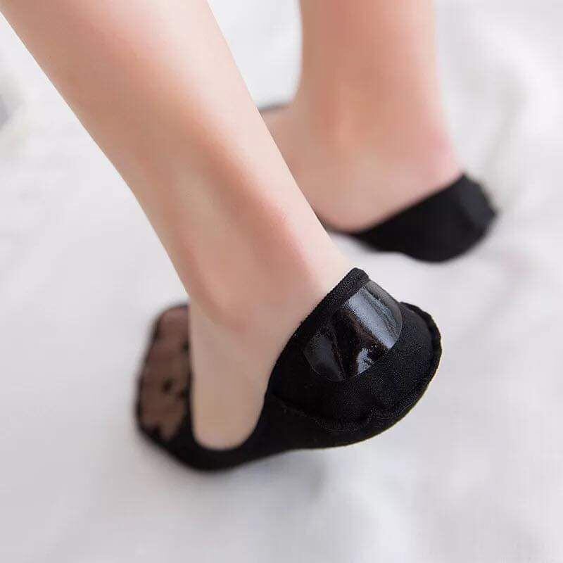Vớ lưới mang giày búp bê , cao gót