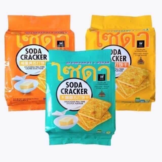 combo 2 bánh quy mặn Thái Lan 400g/ gói