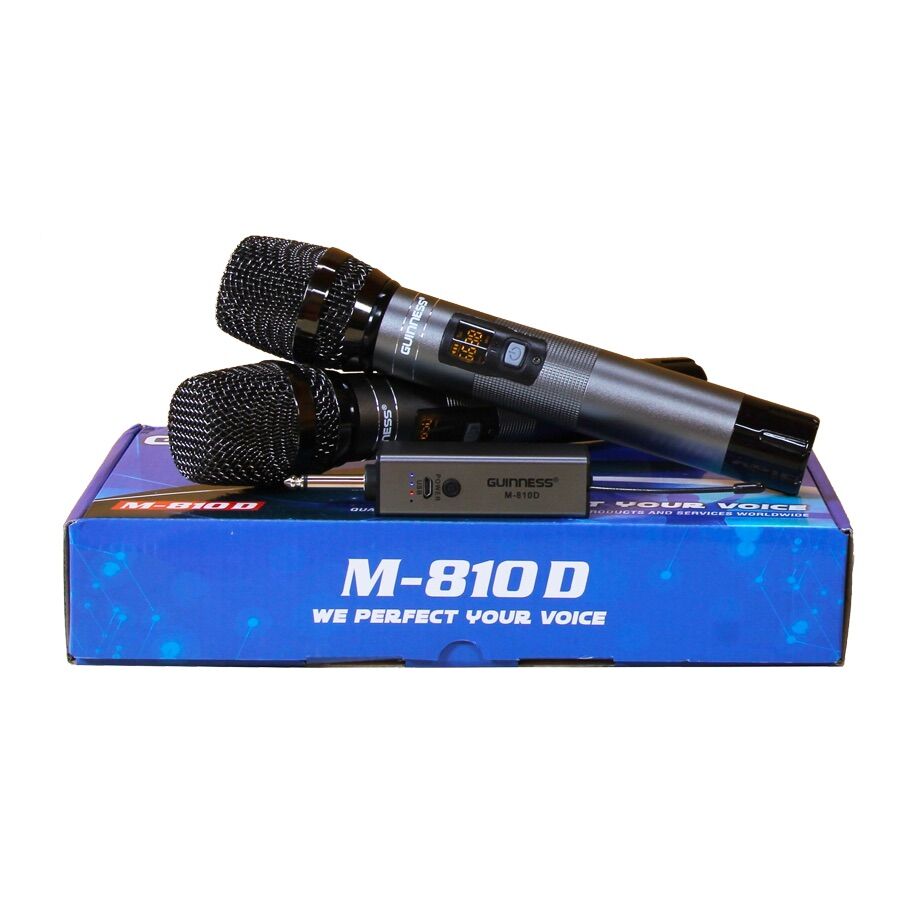 Micro karaoke đa năng chính hãng guinness m810d