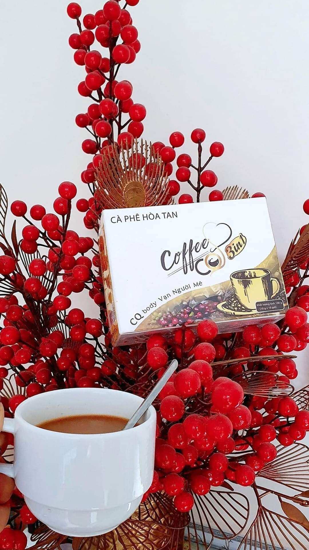 (HCM - CHÍNH HÃNG) CAFE GIẢM CÂN CQ SLIM COFFEE D7