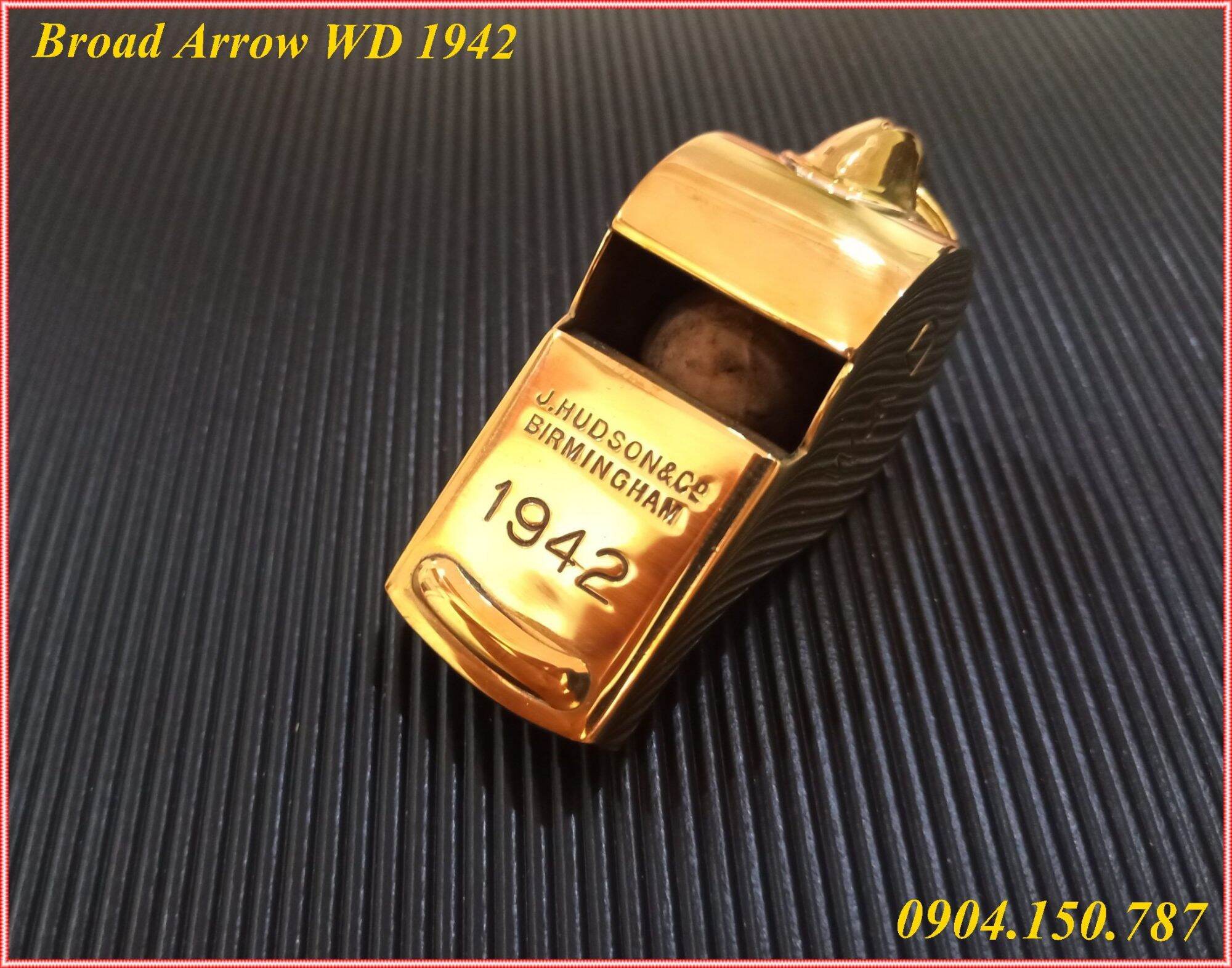 Còi Đồng Acme Thunderer 58 Broad Arrow WD 1942