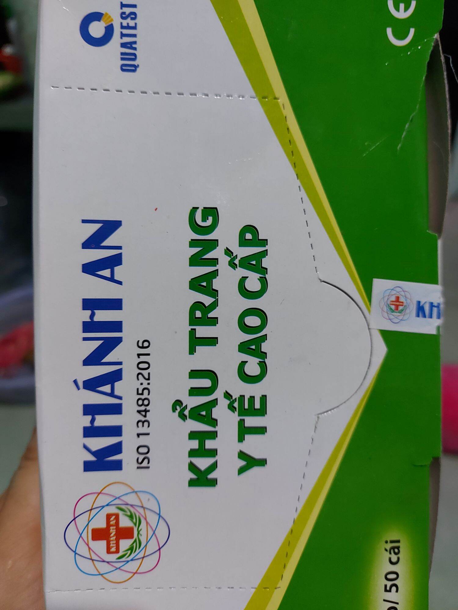Khẩu trang y tế 4 lớp khánh an