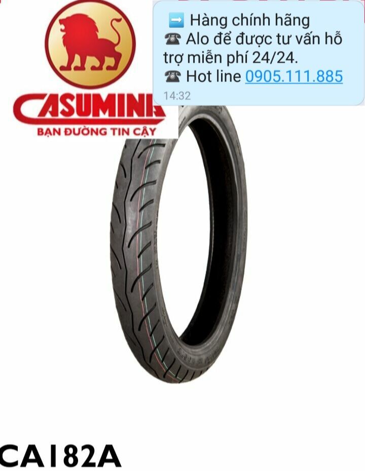 Lốp 90/90-18 trước suzuki en/daelim/gz 150/wh/yb forturn 125, lắp cho xe moto ..