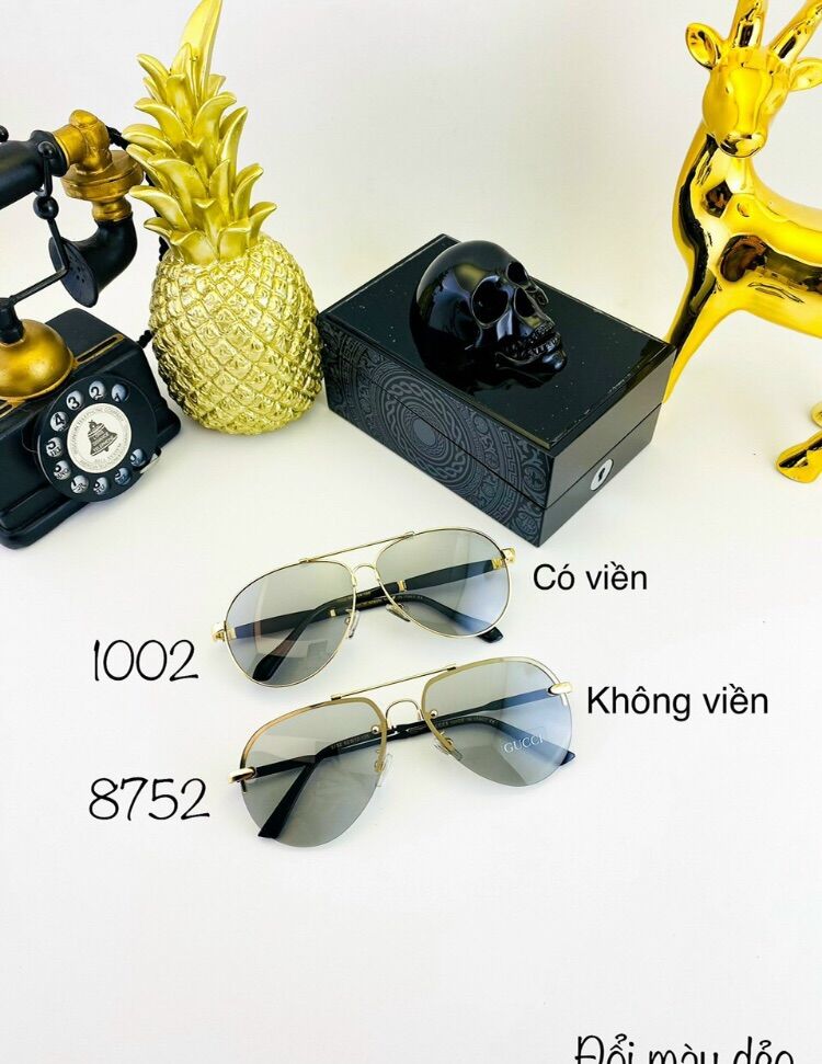 HCM Mắt kính đổi màu gọng dẻo đi ngày đi đêm,tròng polaroi chống tia UV 400