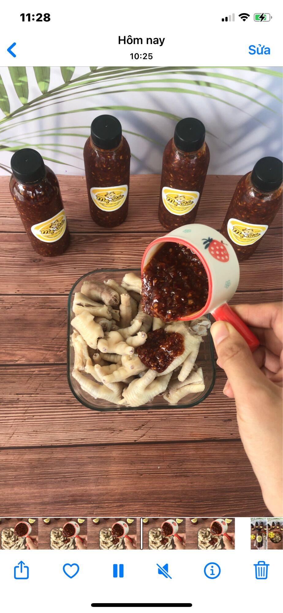 SỐT THÁI PHA SẴN ĐỂ TRỘN CHÂN GÀ, BẠCH TUỘC- 350G