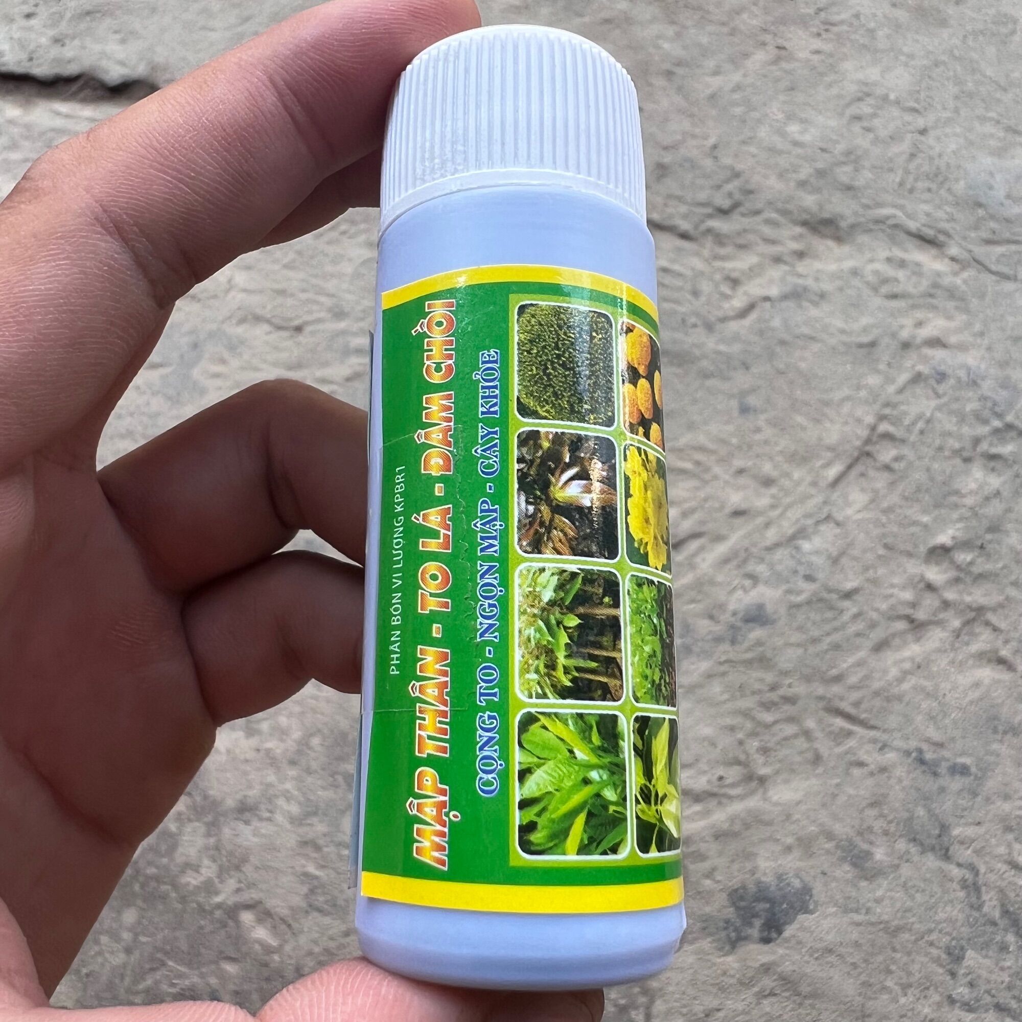 Phân bón mập thân nở gốc to lá đâm chồi xanh cây