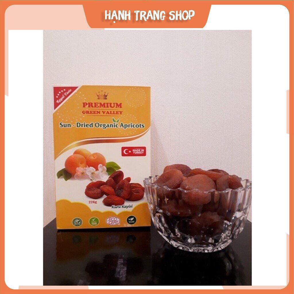 Mơ dẻo hữu cơ không hạt thổ nhĩ kỳ 226g
