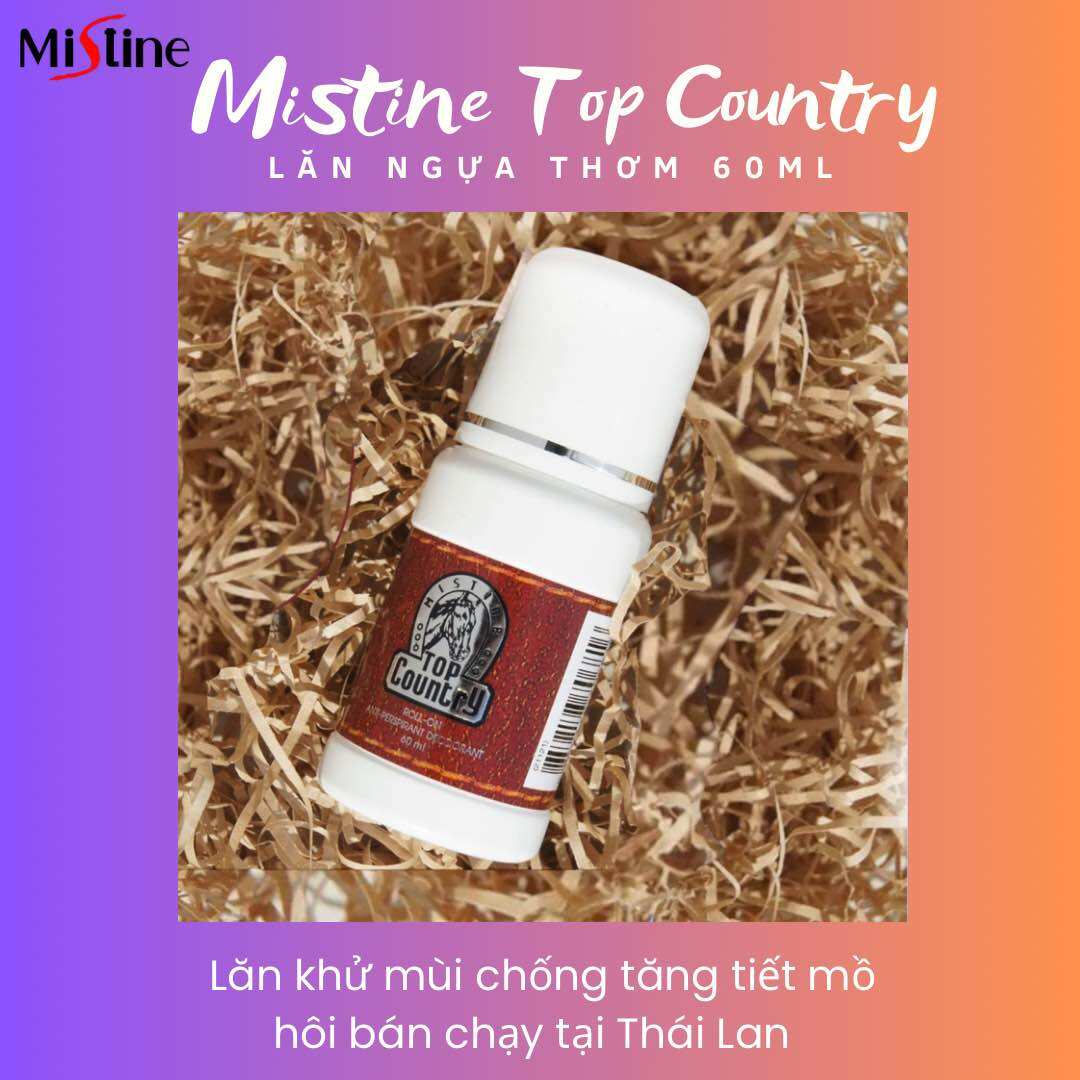 [HCM]Lăn khử mùi MISTINE -TOP COUNTRY 60ML