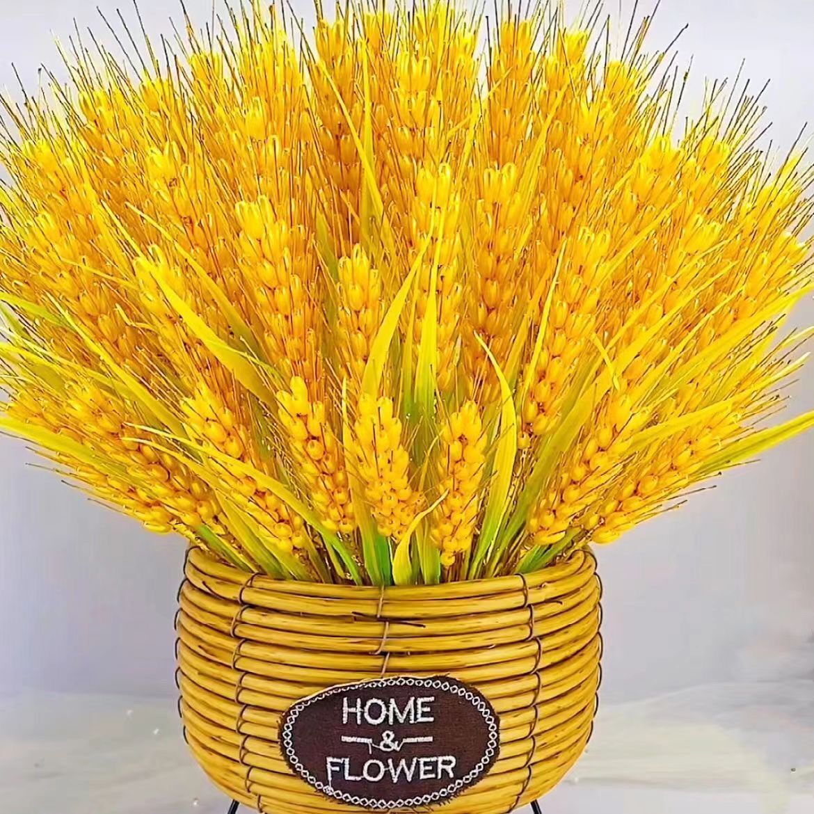 bông lúa hạt cườm làm sẵn