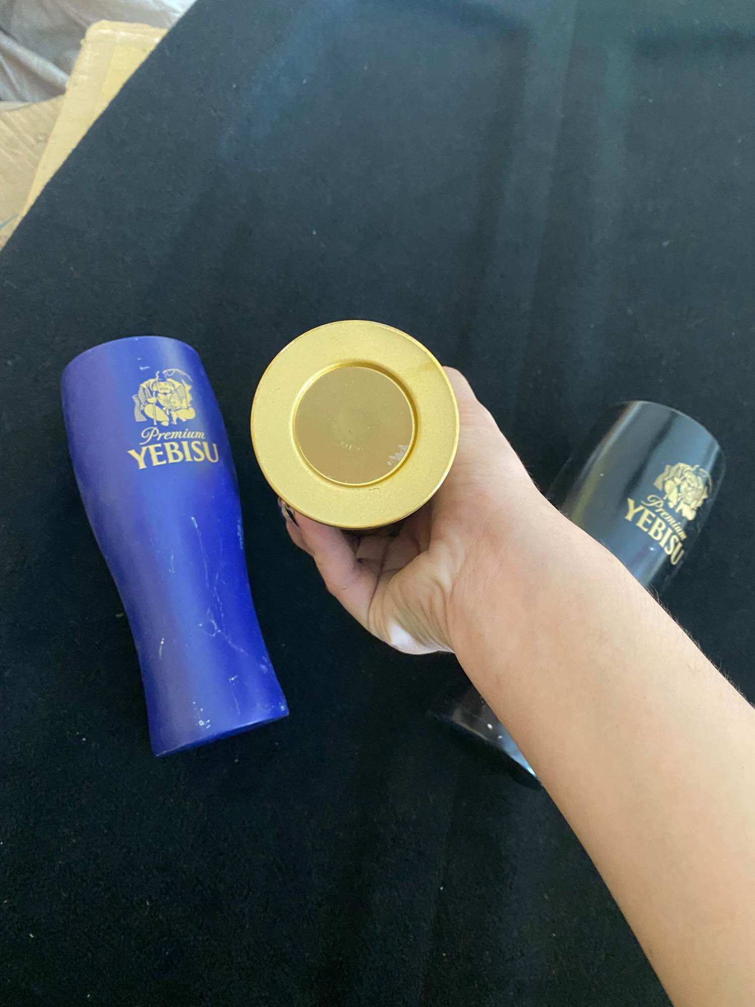 Ly giữ nhiệt YEBISU 450ml - hàng Nhật bãi.