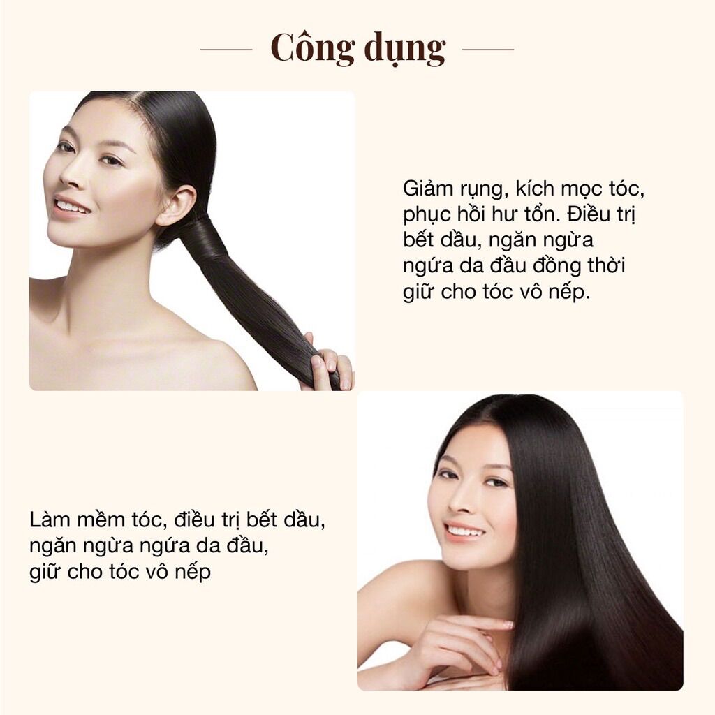 COMBO 4 Món Dưỡng Tóc Toàn Diện VYVYHAIRCARE