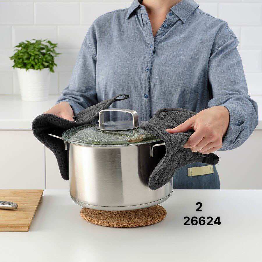 Sét 2 miếng lót nhấc nồi chống bỏng IKEA