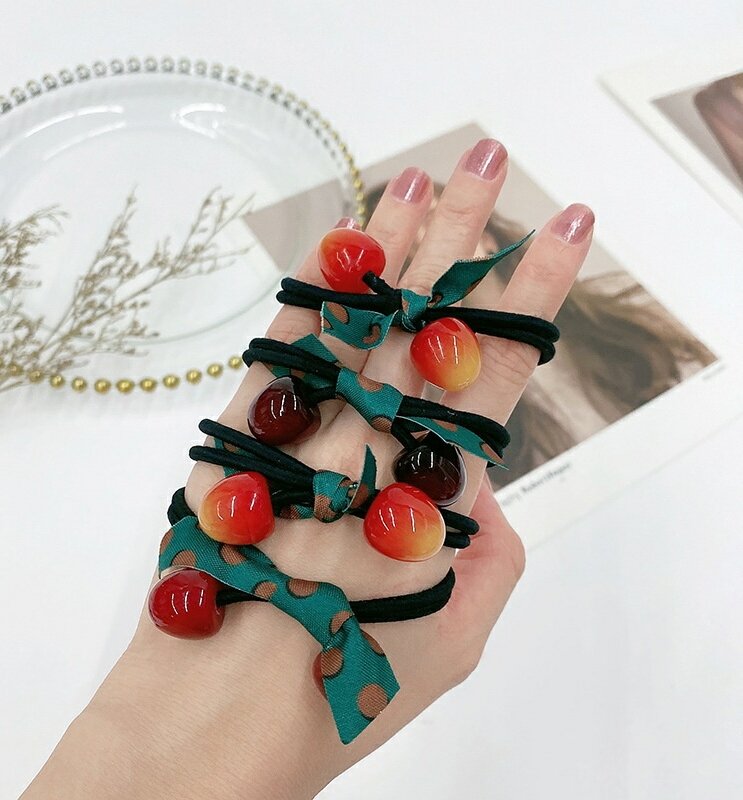 Cột tóc trái cây tram.bella
