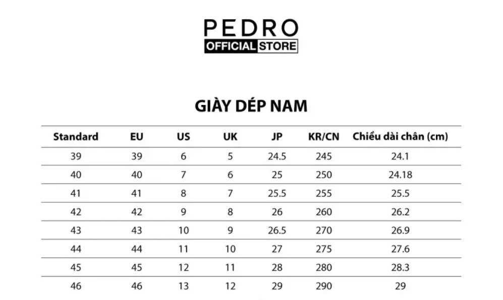Giày thể thao nam Pedro authentic Chunky Mesh size 40