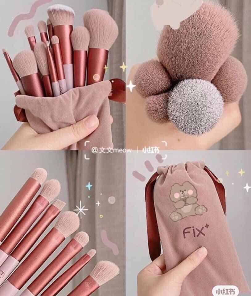 Bộ Cọ Fix 13 Cây Siêu Mềm Mịn- Bộ Cọ Fix Cao Cấp