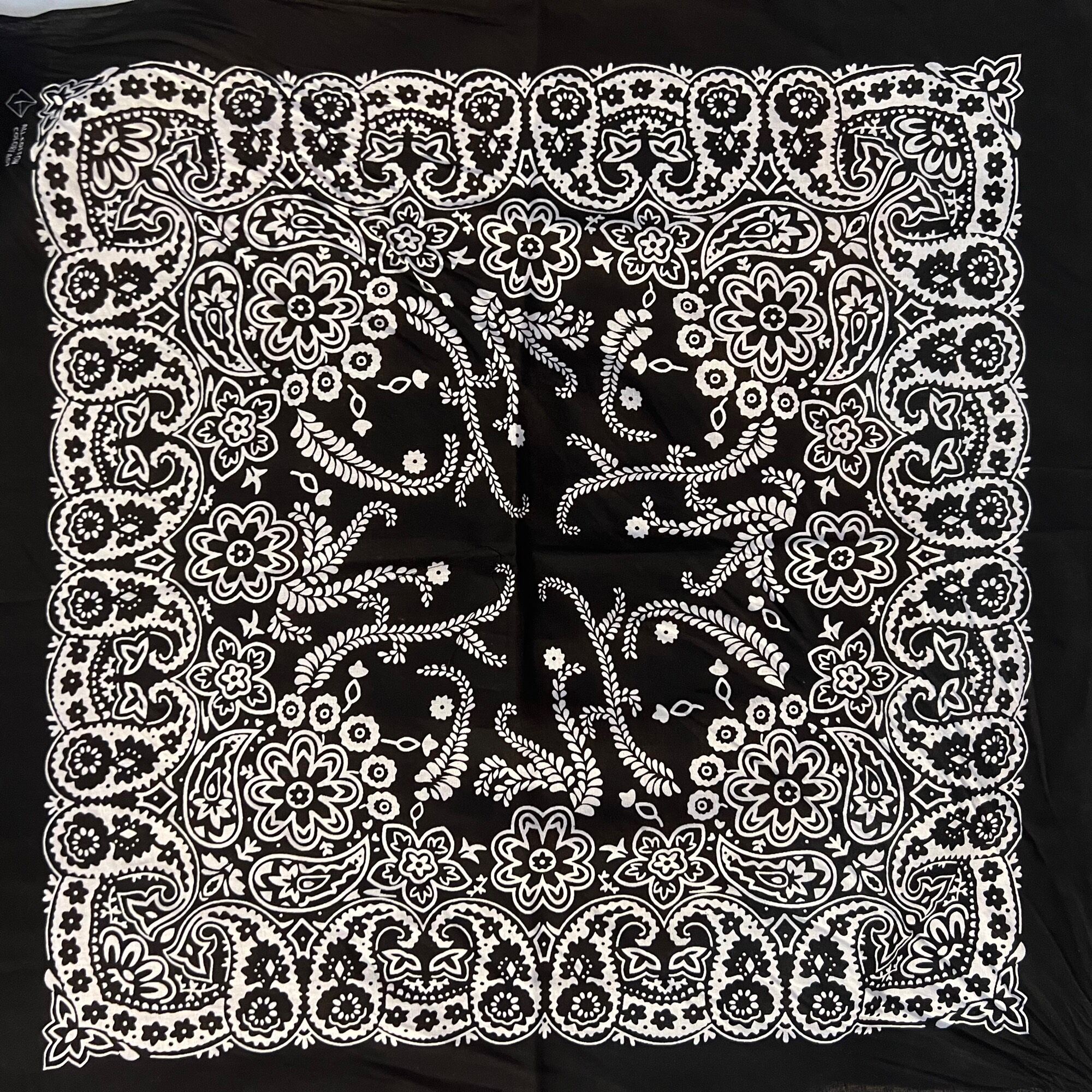 Khăn bandana cotton nhiều mẫu size 55x55cm - Maben - 7