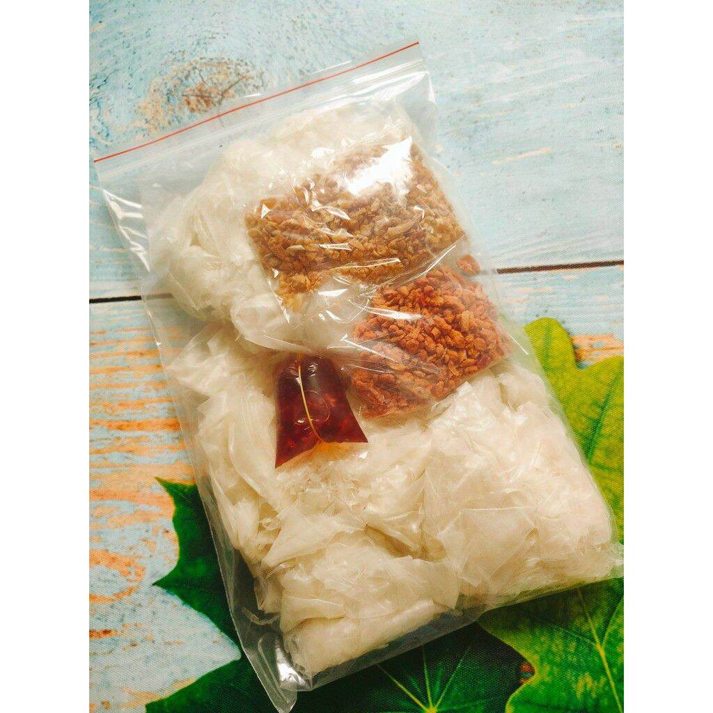 500g bánh tráng phơi sương kèm gia vị trộn