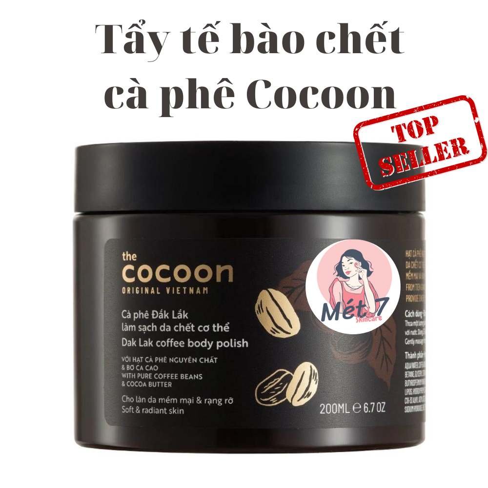 Tẩy tế bào chết cà phê Cocoon 200g
