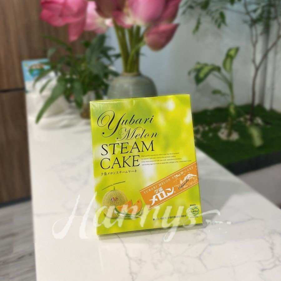 Bánh Bông Lan Dưa Lưới Yubari Melon Steam Cake