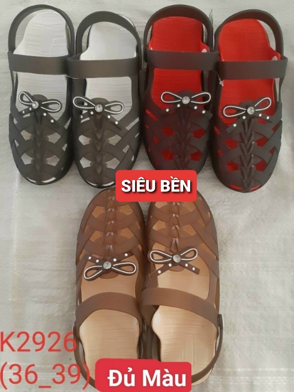 giầy sục siêu nhẹ đi mưa
