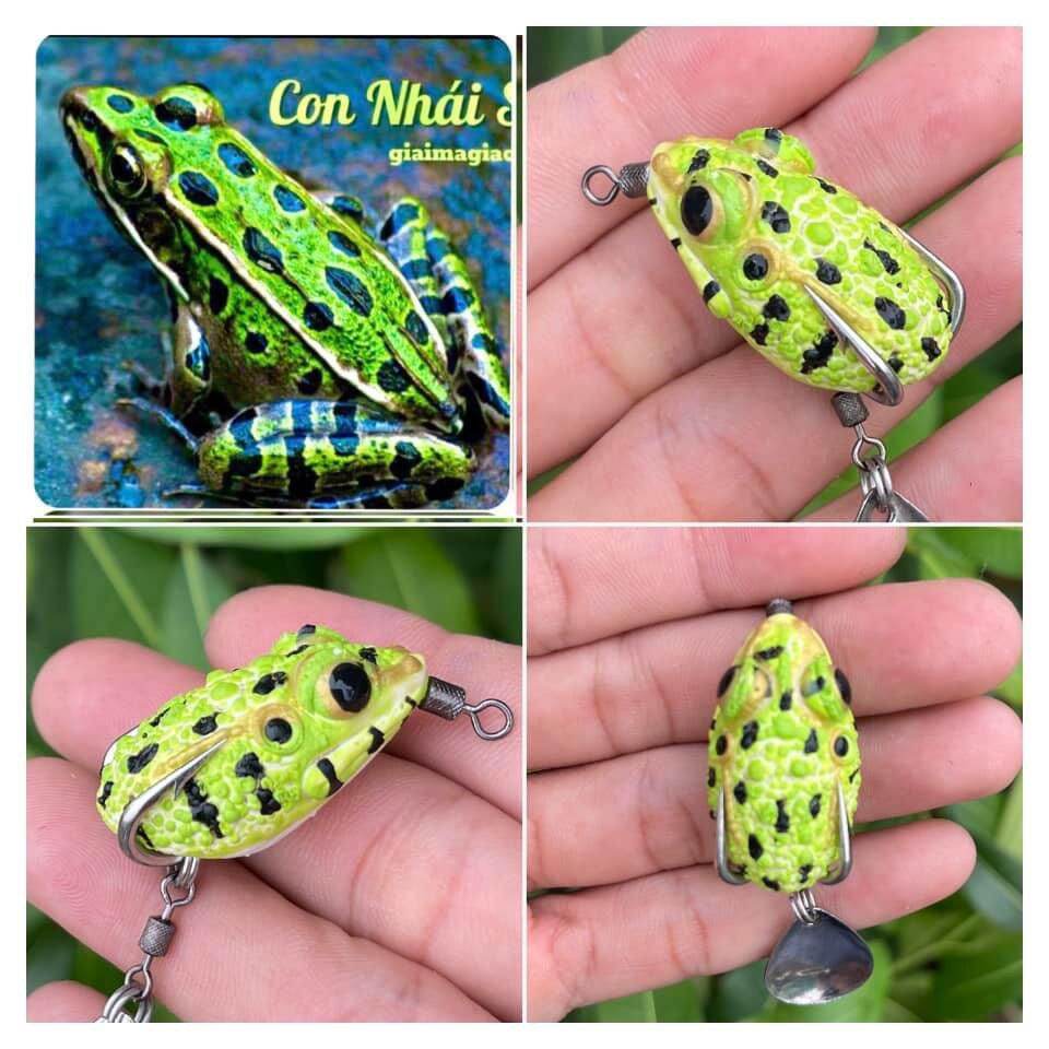 nhái hơi emo lưỡi độ 3.5cm 7g