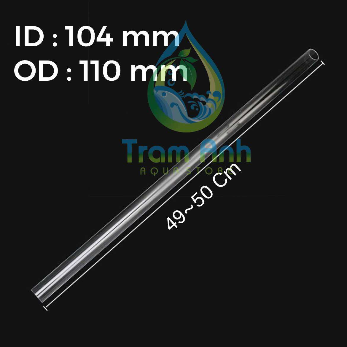 (50cm)Ống Acrylic Phi lớn 60-90-100-110