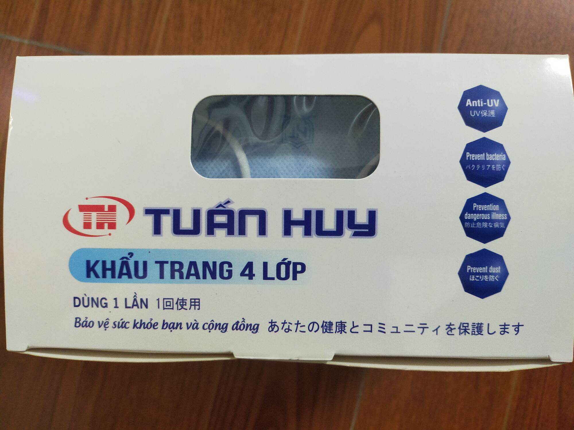 Khẩu trang y tế tuấn huy