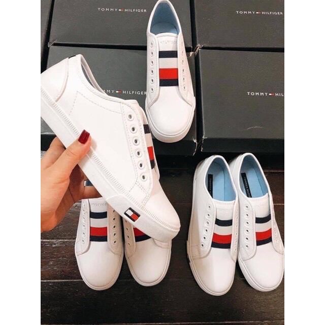 [Giày Auth chính hãng] Giày Tommy Hilfiger Anni Slip-on Unisex. Authentic bill US