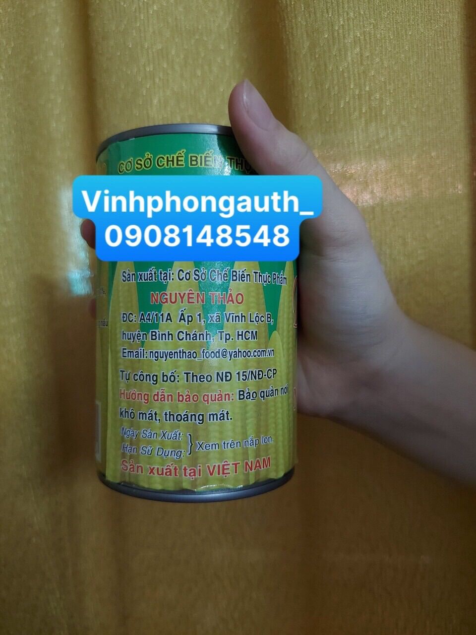 Bắp non đóng hộp Nguyên Thảo 425gr